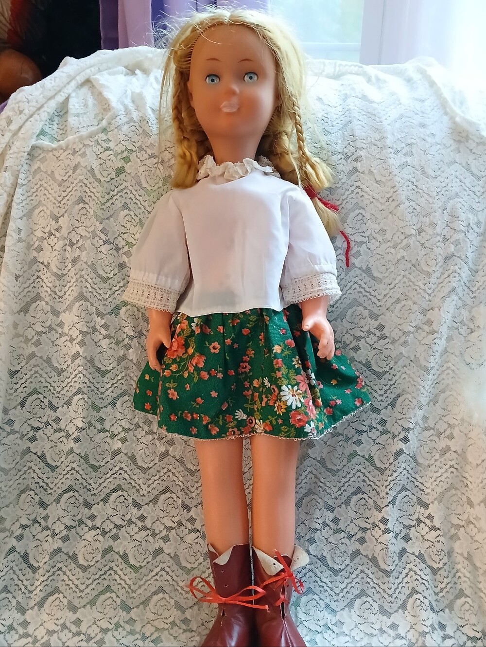 Vintage Doll Made In Germany By Hetro 1960s To 1970s Original Outfit Adorable